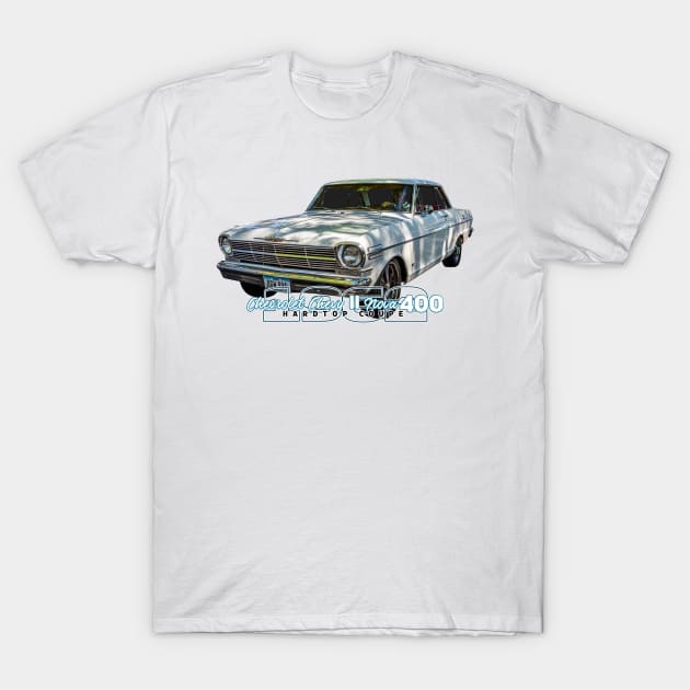 1962 Chevrolet Chevy II Nova 400 Hardtop Coupe T-Shirt by Gestalt Imagery